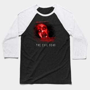 Red Evil Dead Baseball T-Shirt